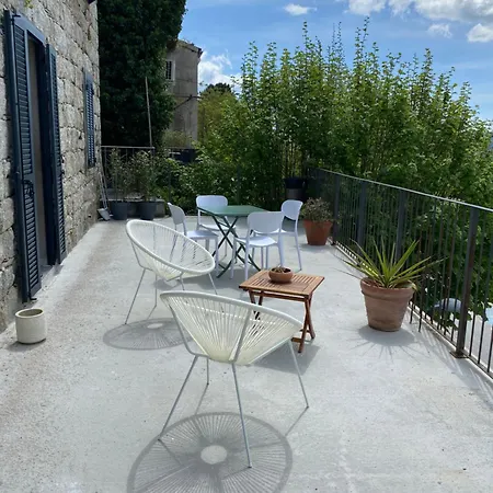 Tres Beau Studio Avec Terrasse Zonza Buitenkant foto